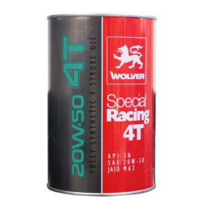 Four-stroke engine oil WOLVER SPECIAL RACING 4T SAE 20W-50 canister 1L tin<br><br>Fully Synthetic
