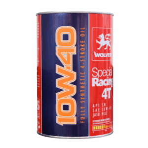Four-stroke engine oil WOLVER SPECIAL RACING 4T SAE 10W-40 canister 1L tin<br><br>Fully Synthetic